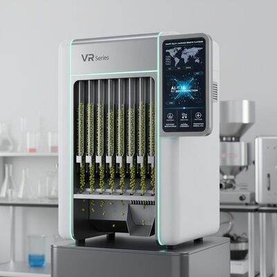 Sortisseur de couleurs de la série VR Mung Bean: détection de défauts 4D par IA, conception modulaire anti-poussière, 1-12 canaux de configuration, éjection de précision avec perte minimale, plate-forme distante intelligente multilingue.