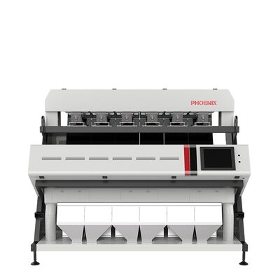 Bom preço O Classificador Inteligente de Cores VG é equipado com uma câmera flexível combinada RGB/multiespectral com IA, permitindo a identificação multidimensional de defeitos em amendoins em termos de cor, tamanho e forma. on-line