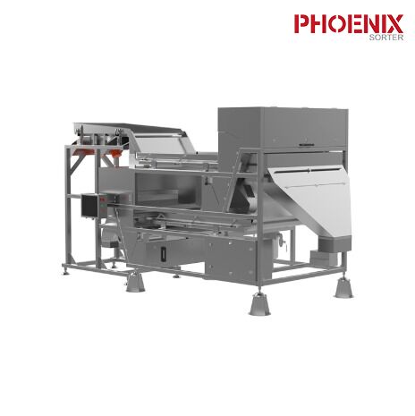 RGB Camera 600mm Belt Color Sorter 220V Plastic Color Sorter