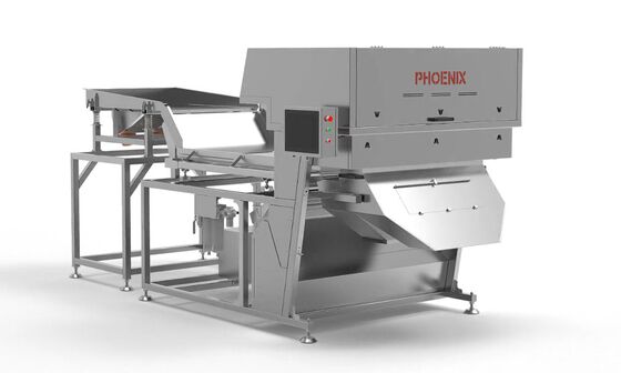 Guter Preis HWFT Karotten Sortiermaschine KI RGB Karotten Sorter PLC-Steuerung Online