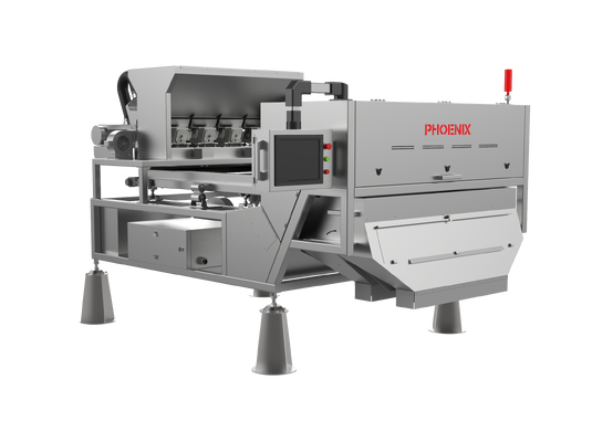 Bom preço 300mm Cinturão de Orgânicos Sorter Alta Precisão AI Sorter Óptico on-line