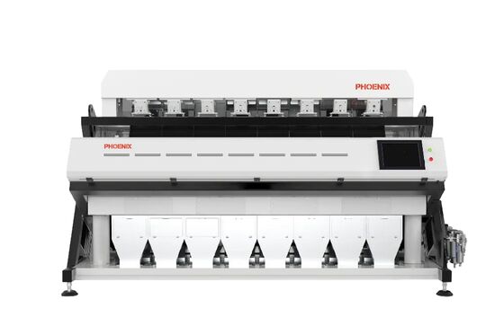 Prezzo buono Macchina selezionatrice colore semi RGB con 64 ugelli per cereali misti in linea