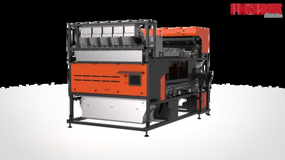 Buen precio Equipo de clasificación de mineral de 220 V Máquinas para clasificar las partículas de color de 2 mm a 70 mm en línea