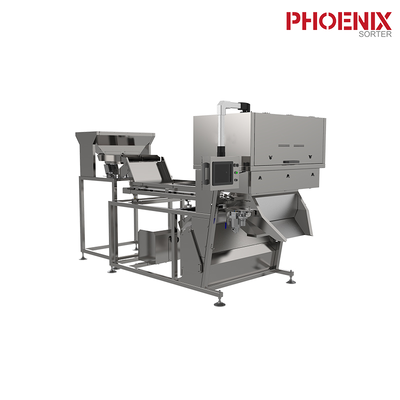 Guter Preis 600 mm Gürtel-Infrarot-Sortiermaschine 220 V Farbsortermaschine Online