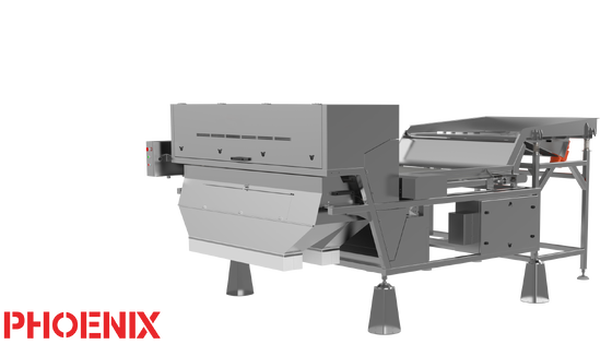 Bom preço Máquina de triagem de frutas movida por IA Equipamento de triagem de tomate IQF adaptado on-line