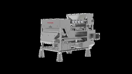 Harga bagus HD Intelligent RGB Optical Sorter dengan pembagian dua lapisan dan 256 nozel udara bertenaga AI untuk pengolahan kacang on line