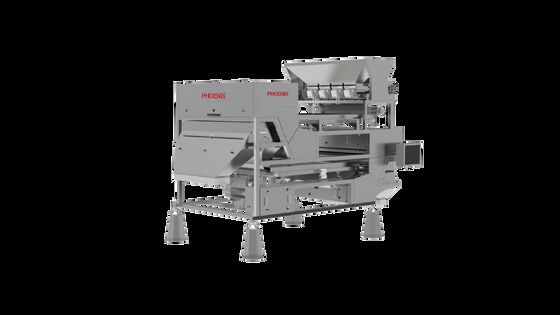 Good price PXD Intelligent Optical Sorter is equipped with an AI-driven RGB/MSI flexible camera module, enabling precise identification of color, size, shape, and texture features of beans for multi-dimensional online