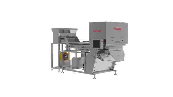 Guter Preis HWN Intelligent Optical Sorter Tiefe Integration von Dual-Band InGaAs-SWIR-Kameras und KI-Technologie für eine umfassende Inspektion des Erscheinungsbildes verschiedener Nüsse Online