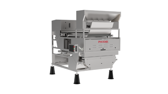 Bon prix HAD Intelligent RGB Optical Sorter Conçu exclusivement pour les noix de cajou Système optique croisé à quatre vues + AI Deep Learning en ligne