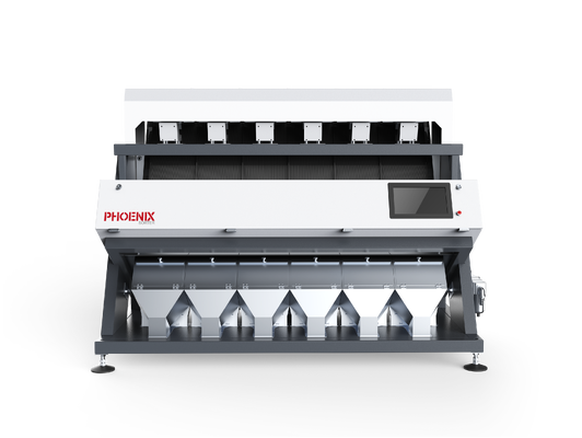 Good price PHOENIX‑AI Green Pea Intelligent Color Sorter  Powered By The High‑dimensional HDR Imaging System, This Intelligent Color Sorter Thoroughly Removes All Types Of Harmful Impurities. online